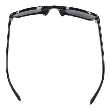 CHANEL 5408-A Logo Frame Sunglasses Black Size 56