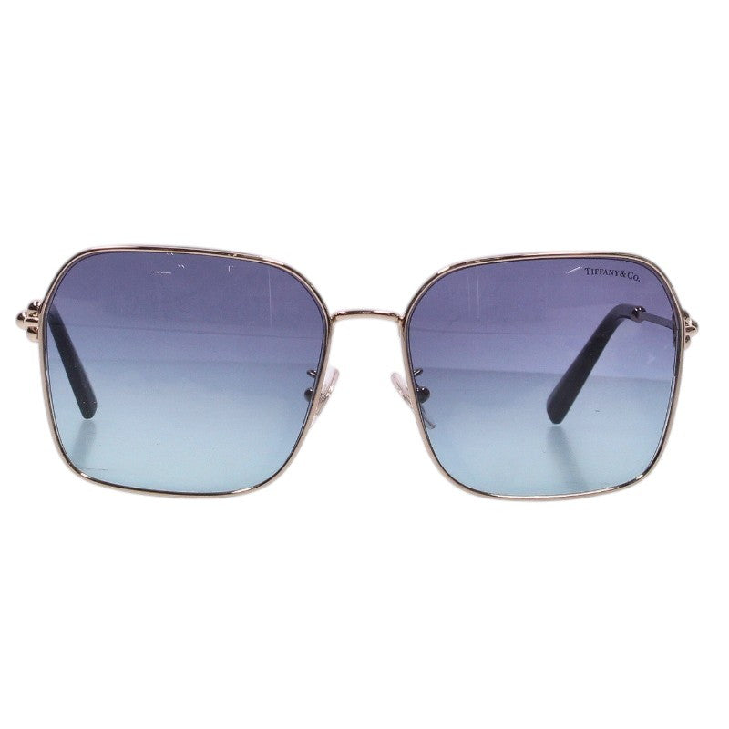 TIFFANY&Co. TF3093 Hardware Temple Sunglasses Gold Size 60