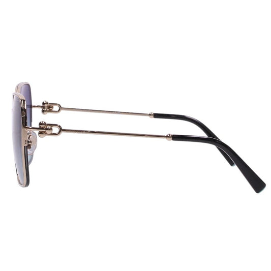 TIFFANY&Co. TF3093 Hardware Temple Sunglasses Gold Size 60