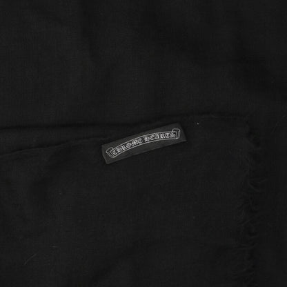 Chrome Hearts Embroidered Scarf Black