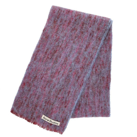 ACNE STUDIOS Alpaca Blend Scarf Multi-Color Size ONE SIZE