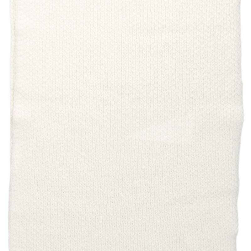 CHANEL Coco Mark Embroidered Cashmere Scarf Size ONE SIZE