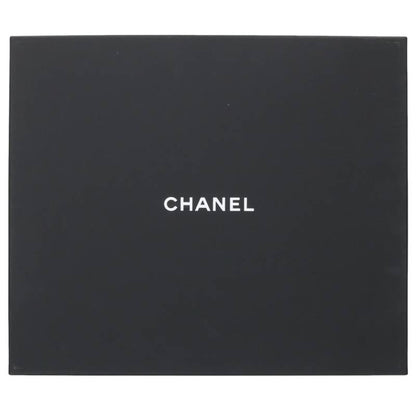 CHANEL Coco Mark Embroidered Cashmere Scarf Size ONE SIZE