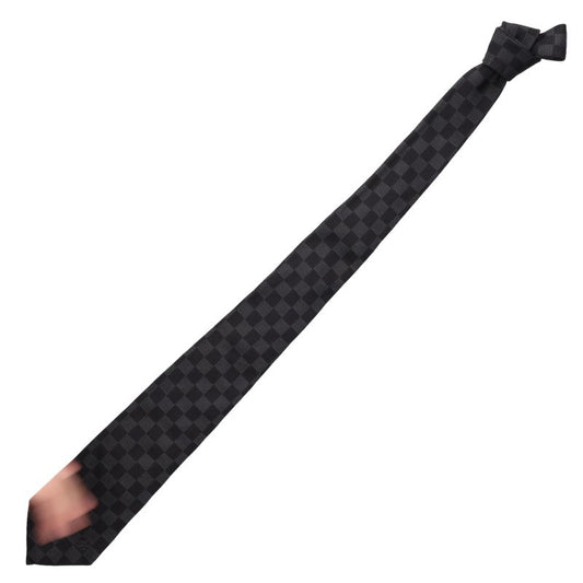LOUISVUITTON M78752 Damier Classic Tie Black Size ONE SIZE