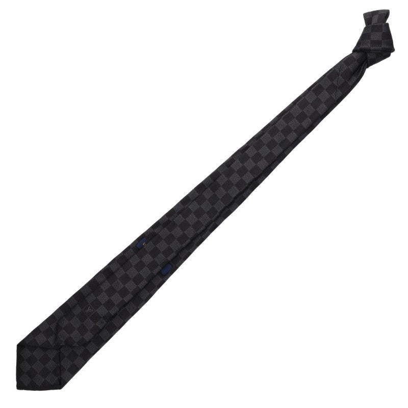 LOUISVUITTON M78752 Damier Classic Tie Black Size ONE SIZE