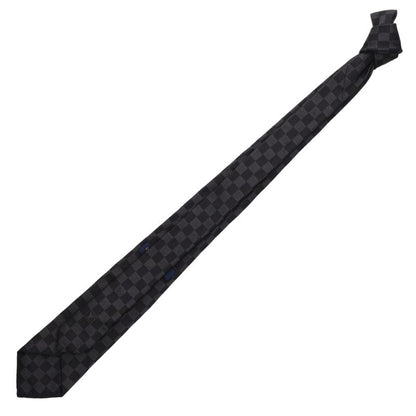 LOUISVUITTON M78752 Damier Classic Tie Black Size ONE SIZE