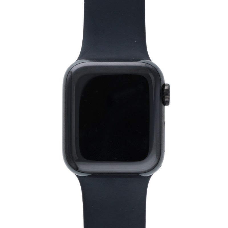 HERMES Apple Watch Series 4 Strap Watch Black Size ONE SIZE