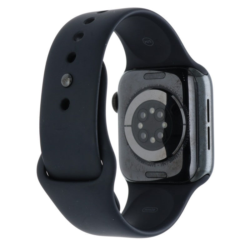 HERMES Apple Watch Series 4 Strap Watch Black Size ONE SIZE