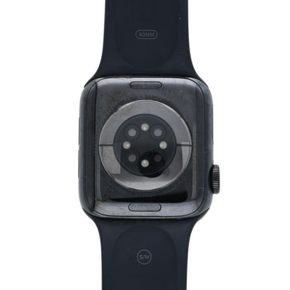 HERMES Apple Watch Series 4 Strap Watch Black Size ONE SIZE