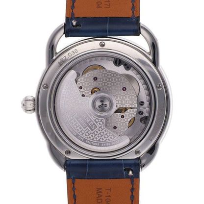 HERMES Arceau Petite Lune GM Diamond Bezel Watch Size 38MM