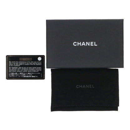CHANEL Coco Mark Lambskin Chain Card Case Size ONE SIZE