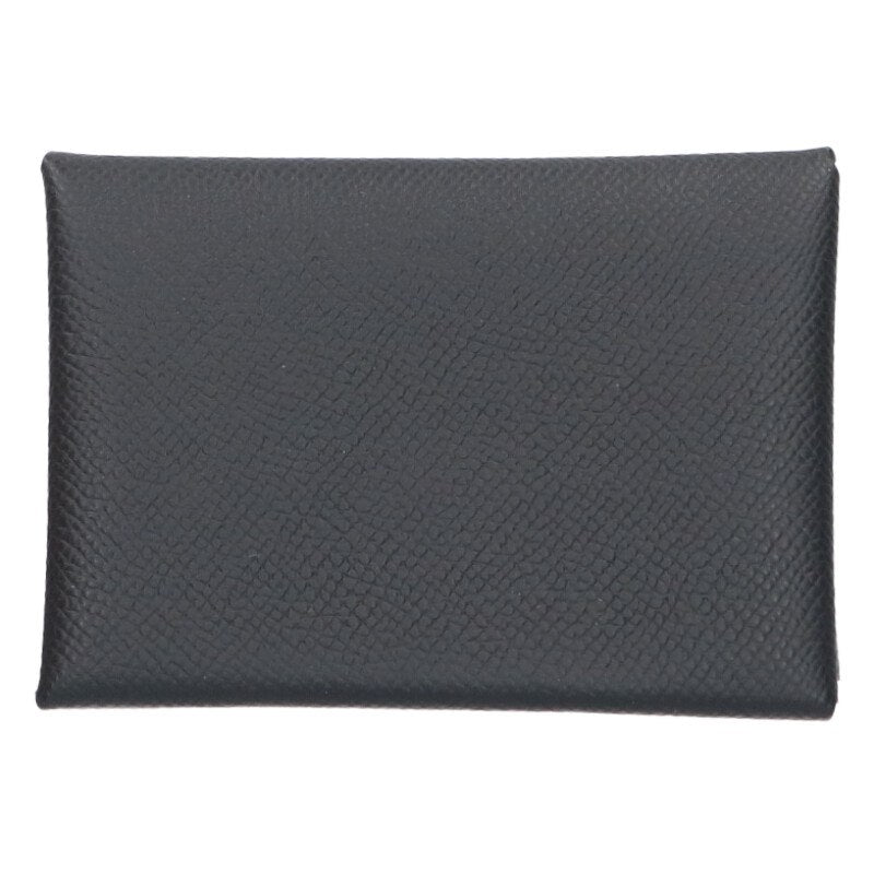 HERMES Calvi Duo Veau Epsom Leather Card Case Size ONE SIZE