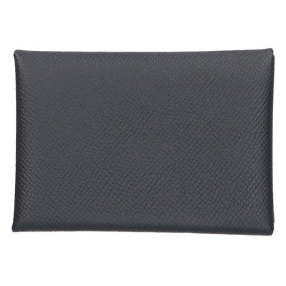 HERMES Calvi Duo Veau Epsom Leather Card Case Size ONE SIZE