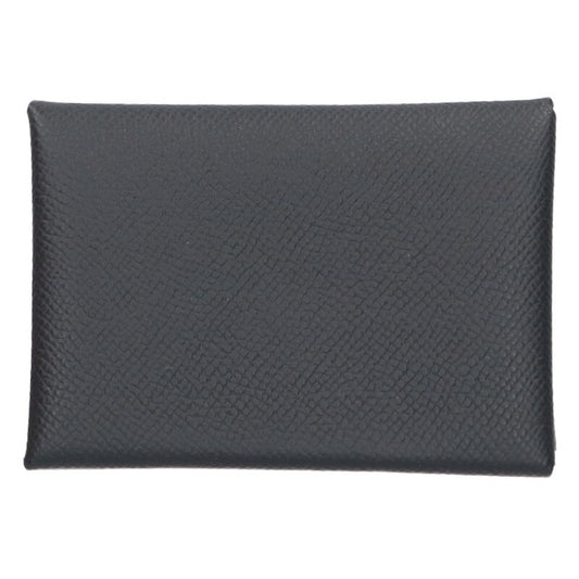 HERMES Calvi Duo Veau Epsom Leather Card Case Size ONE SIZE