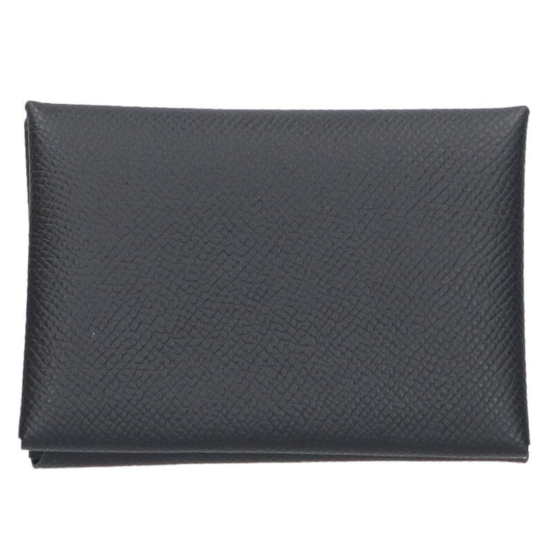 HERMES Calvi Duo Veau Epsom Leather Card Case Size ONE SIZE