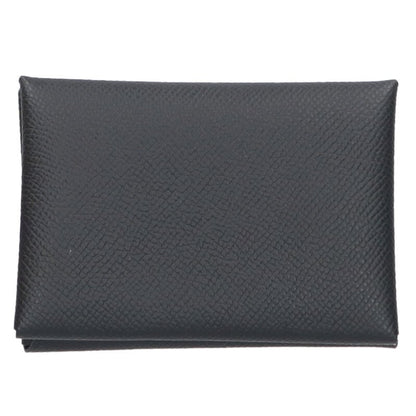 HERMES Calvi Duo Veau Epsom Leather Card Case Size ONE SIZE