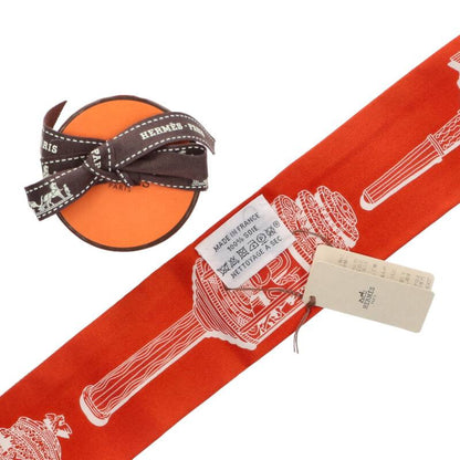 HERMES Twilly Merveilleuses Lantern Silk Scarf Size ONE SIZE