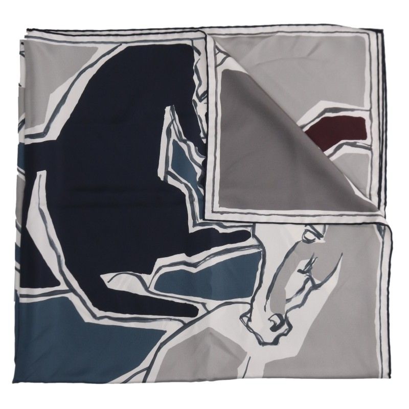 HERMES Carre 90 "La Dance des Chevaux" Scarf Multi Size 90