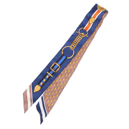 HERMES Grand Tralala All-Over Twilly Scarf