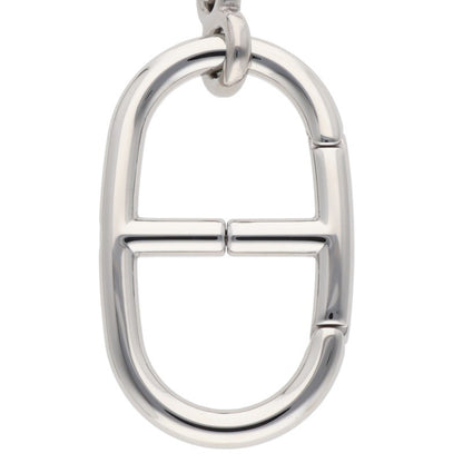 HERMES Chaine d'Ancre Silver Key Ring Size ONE SIZE