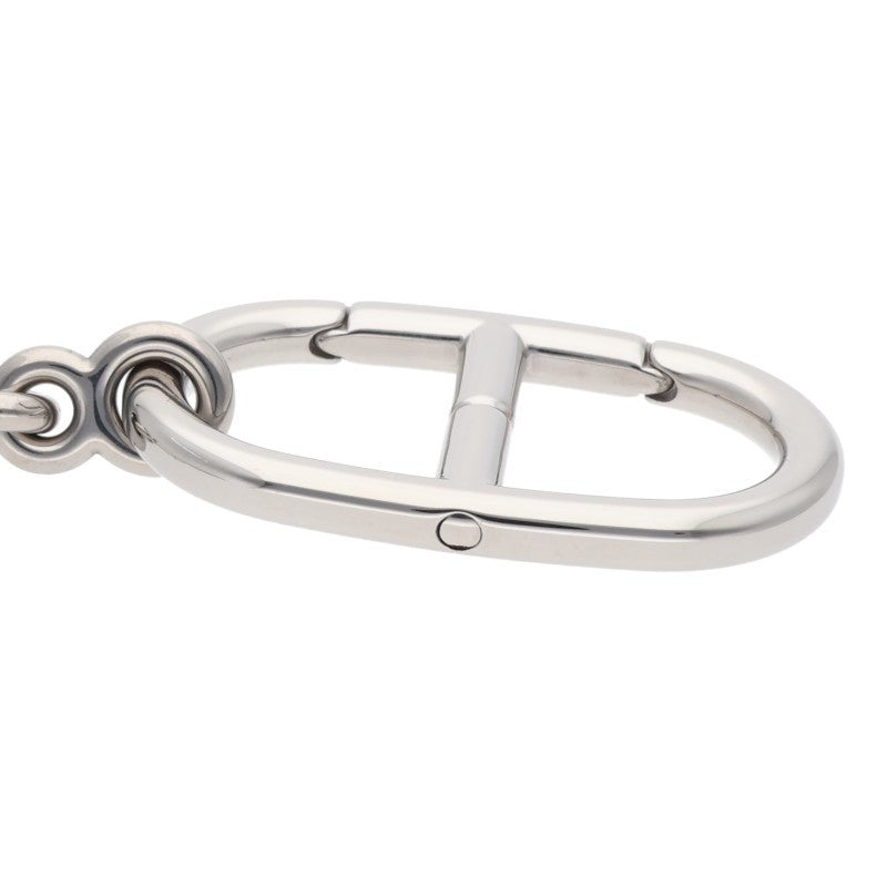 HERMES Chaine d'Ancre Silver Key Ring Size ONE SIZE
