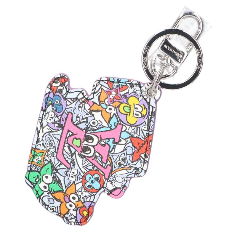 Louis Vuitton Keyholder White x Silver