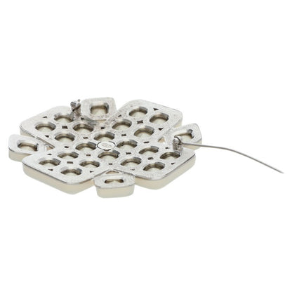 CHANEL Coco Mark Rhinestone Brooch Multi