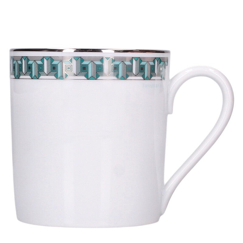 TIFFANY&Co. Tiffany T True T Logo Print Mug Multi