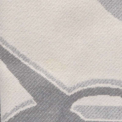 HERMES All-Over Pattern Wool Cashmere Blanket Multi