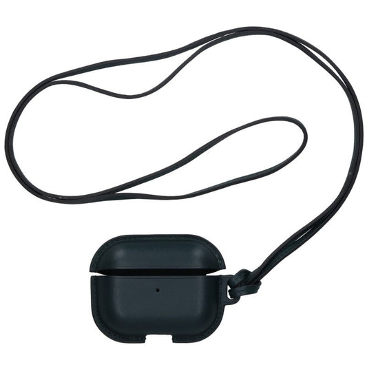 HERMES B-Stamp Leather AirPods Pro 2 Case Dark Green