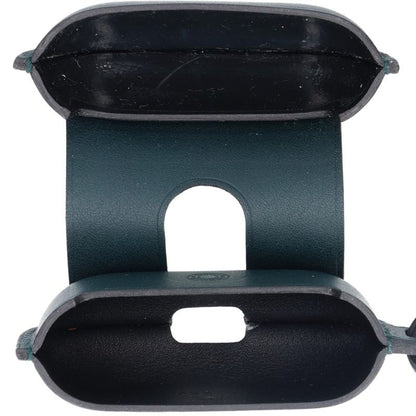 HERMES B-Stamp Leather AirPods Pro 2 Case Dark Green
