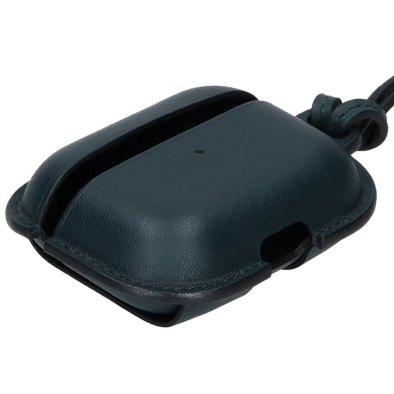 HERMES B-Stamp Leather AirPods Pro 2 Case Dark Green