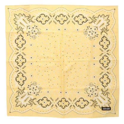 miumiu Paisley Logo Cotton Scarf ONE SIZE Size ONE SIZE