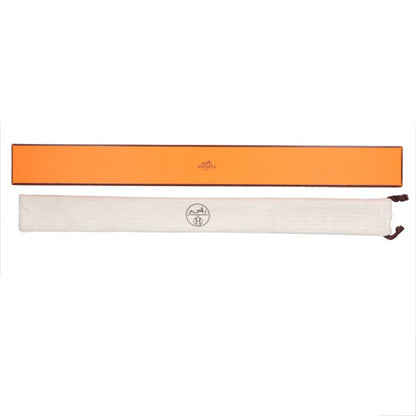 HERMES Long Shoehorn Black Size GM