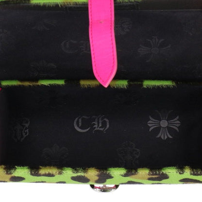 Chrome Hearts JEWELRY ROLL Calf Hair Leather Jewelry Case