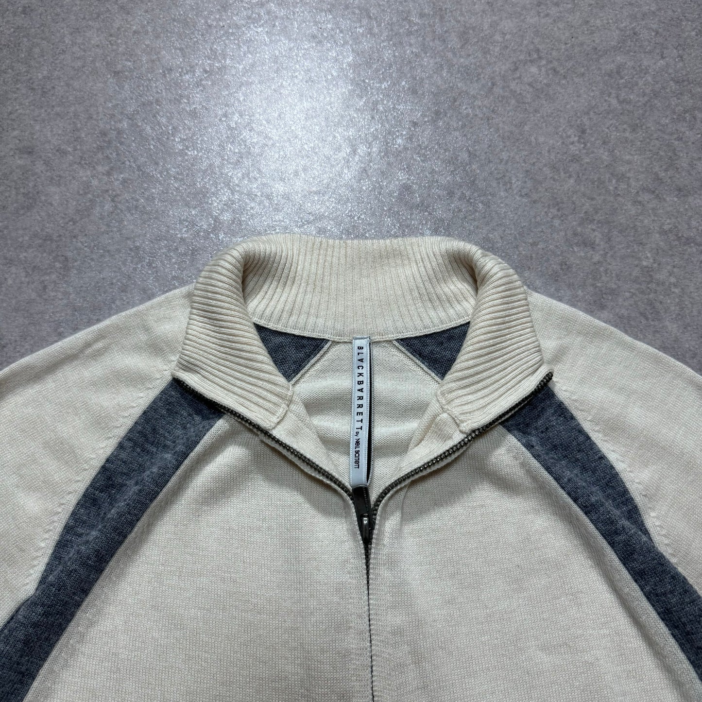 Neil Barrett BLACKBARRETT Two-Tone Knit Multi Size XS