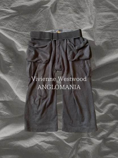 Vivienne Westwood ANGLOMANIA SS16 Sweatpants Black Size S