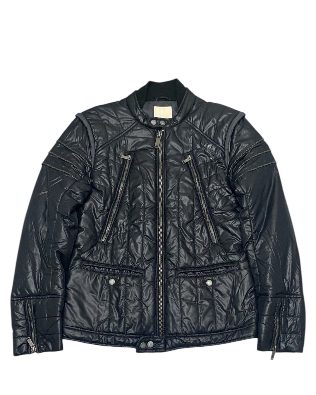 Diesel Quilted Moto Jacket, Zipper Detail