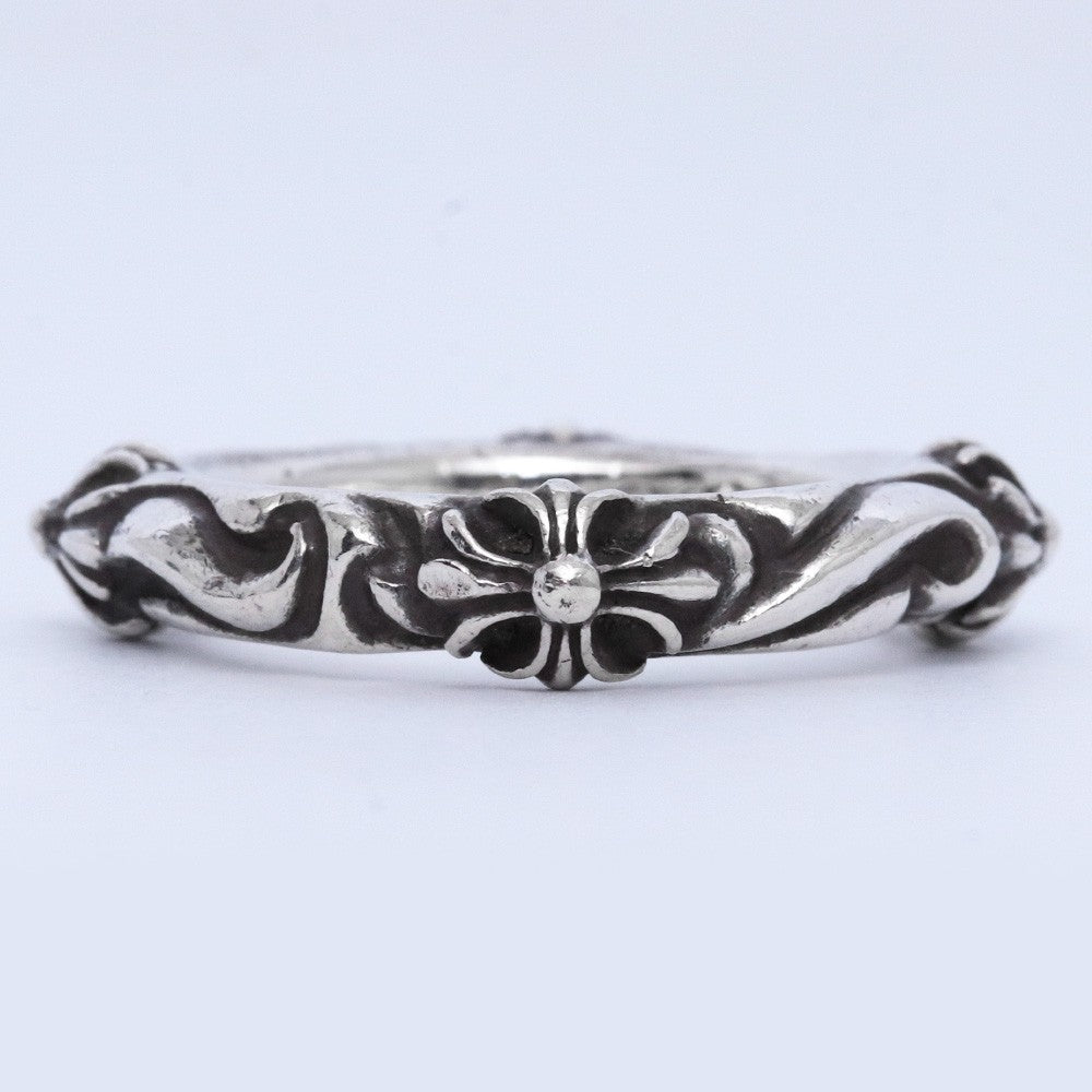 CHROME HEARTS SBT Band Silver Ring Size JP 21