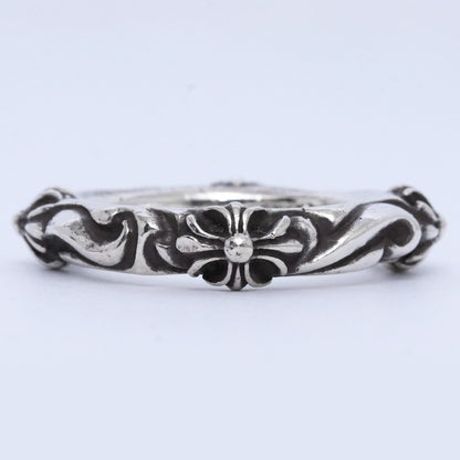 CHROME HEARTS SBT Band Silver Ring Size JP 21