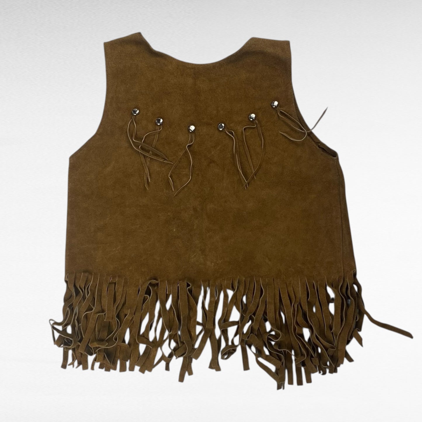 unknown Leather Vest Brown Size S