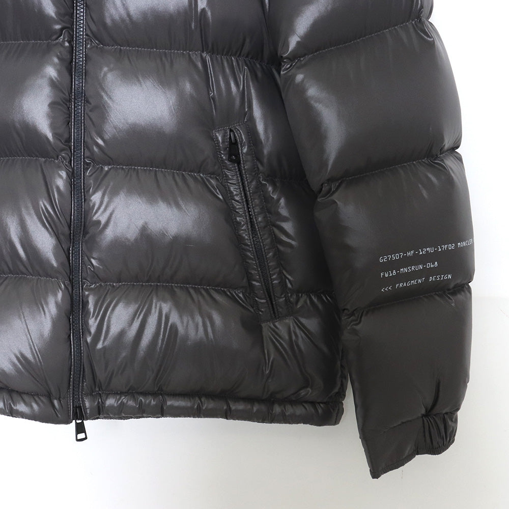 MONCLER GENIUS 18FW Mentor Fragment Down Jacket Gray Size 1