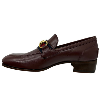 GUCCI Horsebit Sherry Line Loafer Size 35