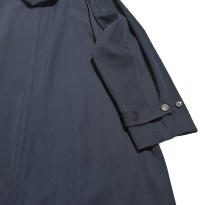 COMME des GARCONS HOMME 96AW Wool Hooded Coat Navy Size M