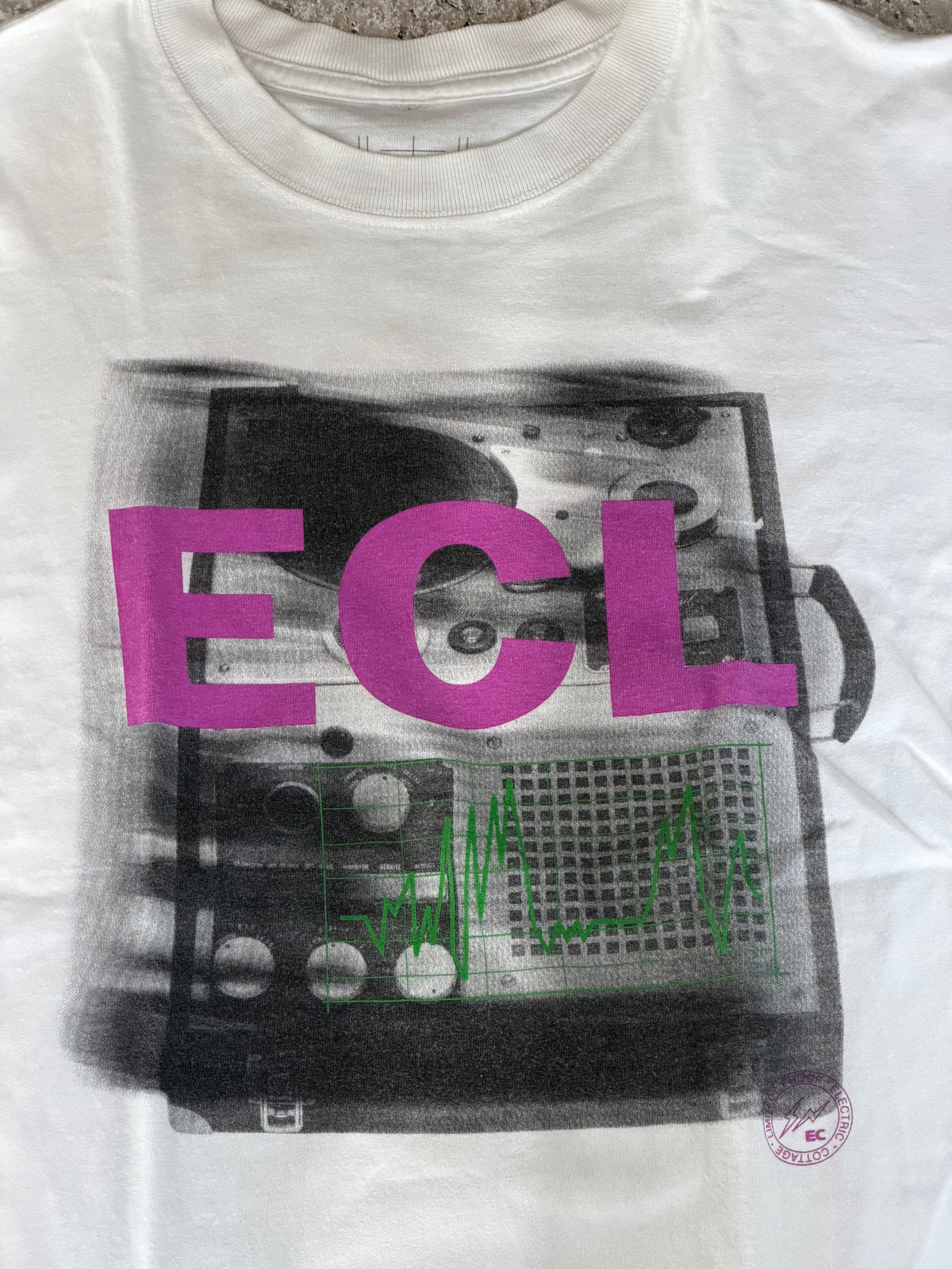 ELECTRIC COTTAGE ECL Logo T-Shirt Size M