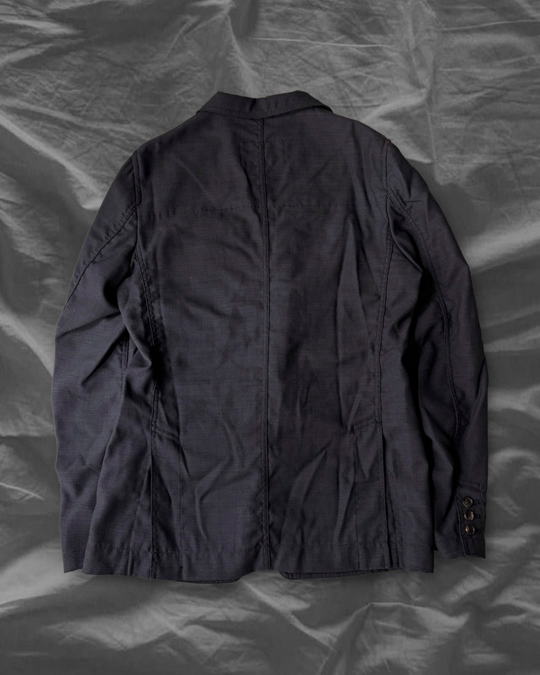 CDG HOMME DEUX 18SS Wool Zip Blazer Gray Size M