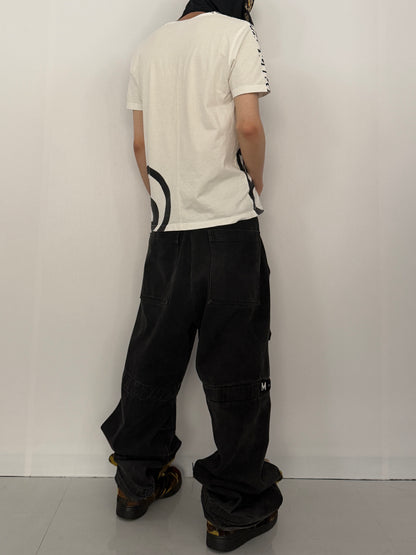 BLACKBARRETT by NEIL BARRETT All-Over Pattern T-Shirt Size S