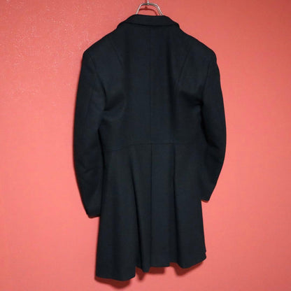 Comme des Garcons 80s Vintage Black Pleated Wool Size FREE
