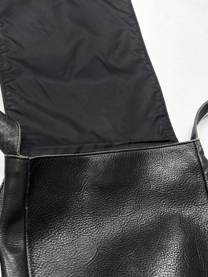 Jean Paul Gaultier classic postman bag Black