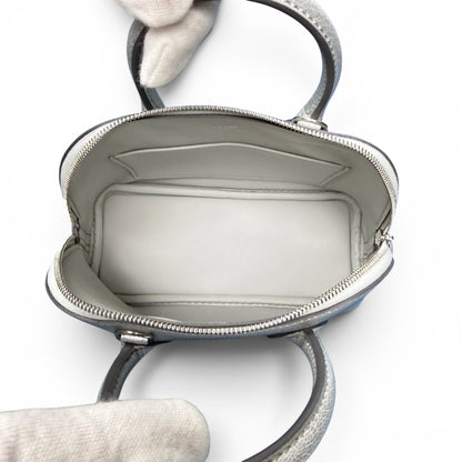 HERMES Mini Bolide 1923 Metallic Chevre Bag Size ONE SIZE